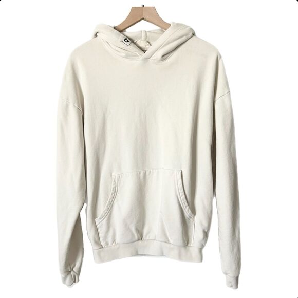 Thirty Years Women's Oversized Hoodie in Cream Size XS - Picture 1 of 4
